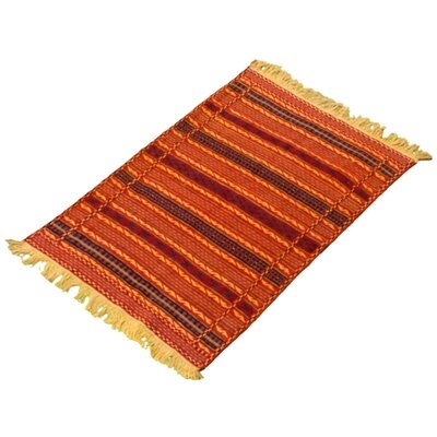 Wiltz Handmade Kilim Wool Red/Yellow Rug - Image 0