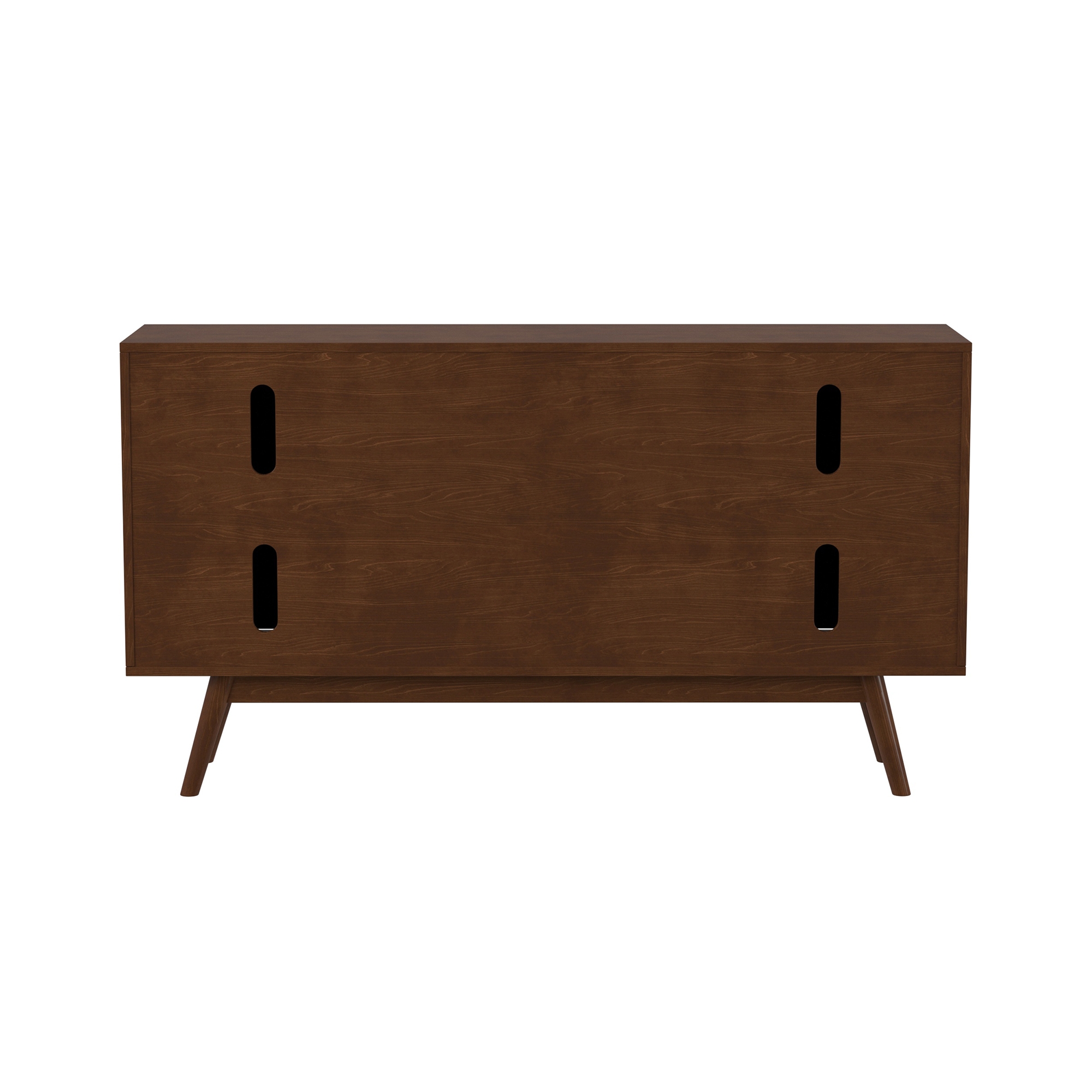 60" Mid Century Modern Wood TV Stand - Walnut - Image 3