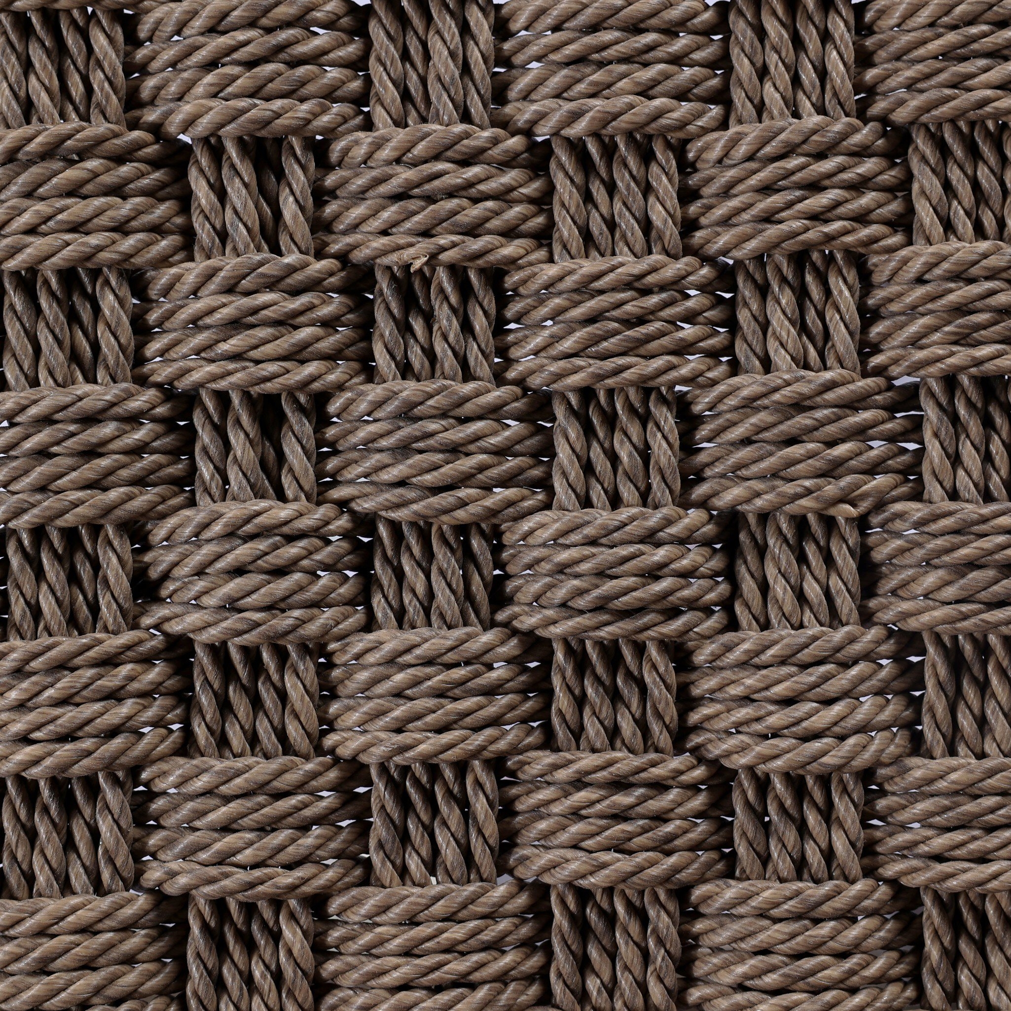 Savio Outdoor Bar + Counter Stool - Dark Textured Woven by Amber Lewis x Four Hands - Image 4