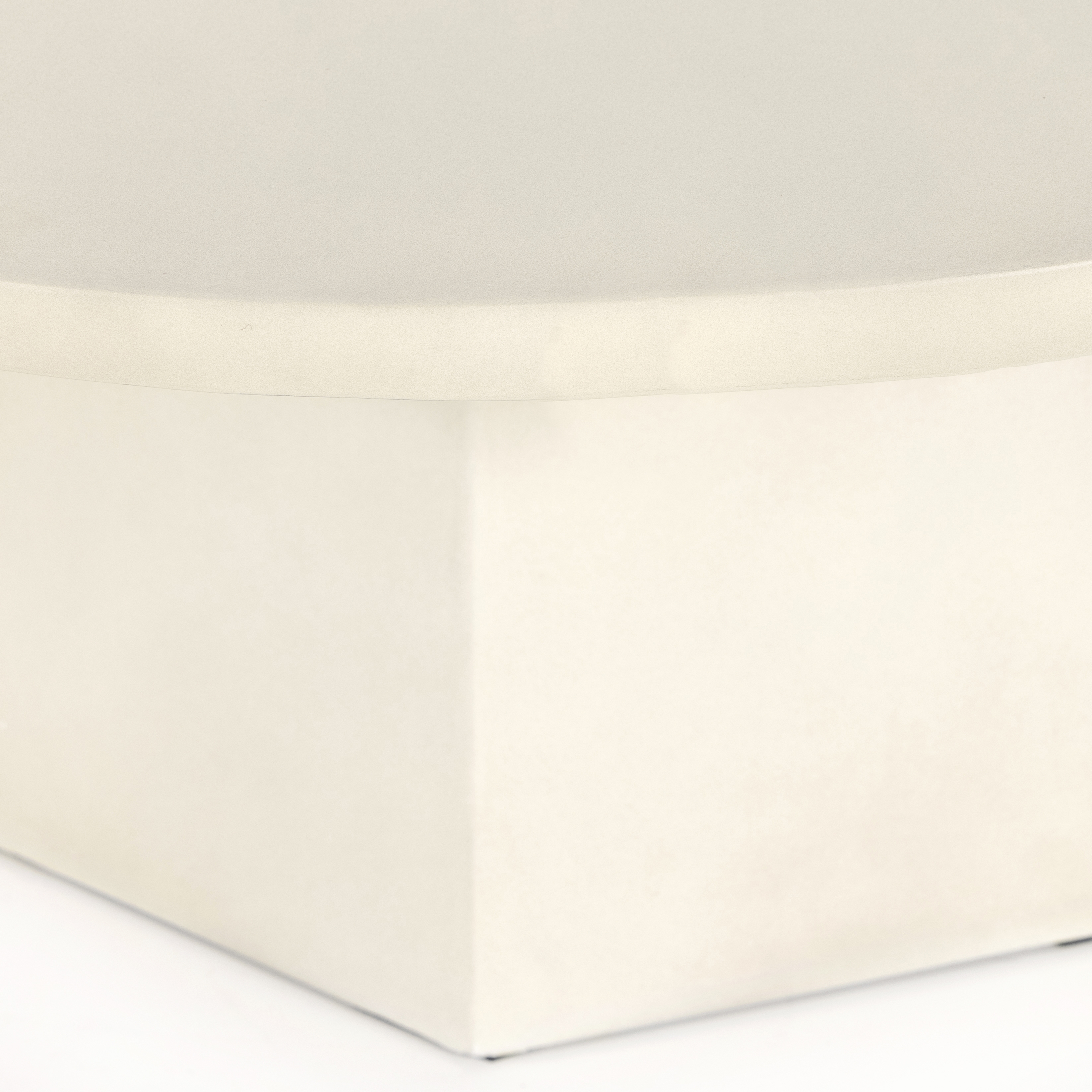 Bowman Outdoor Coffee Table-White Cncrt - Image 7