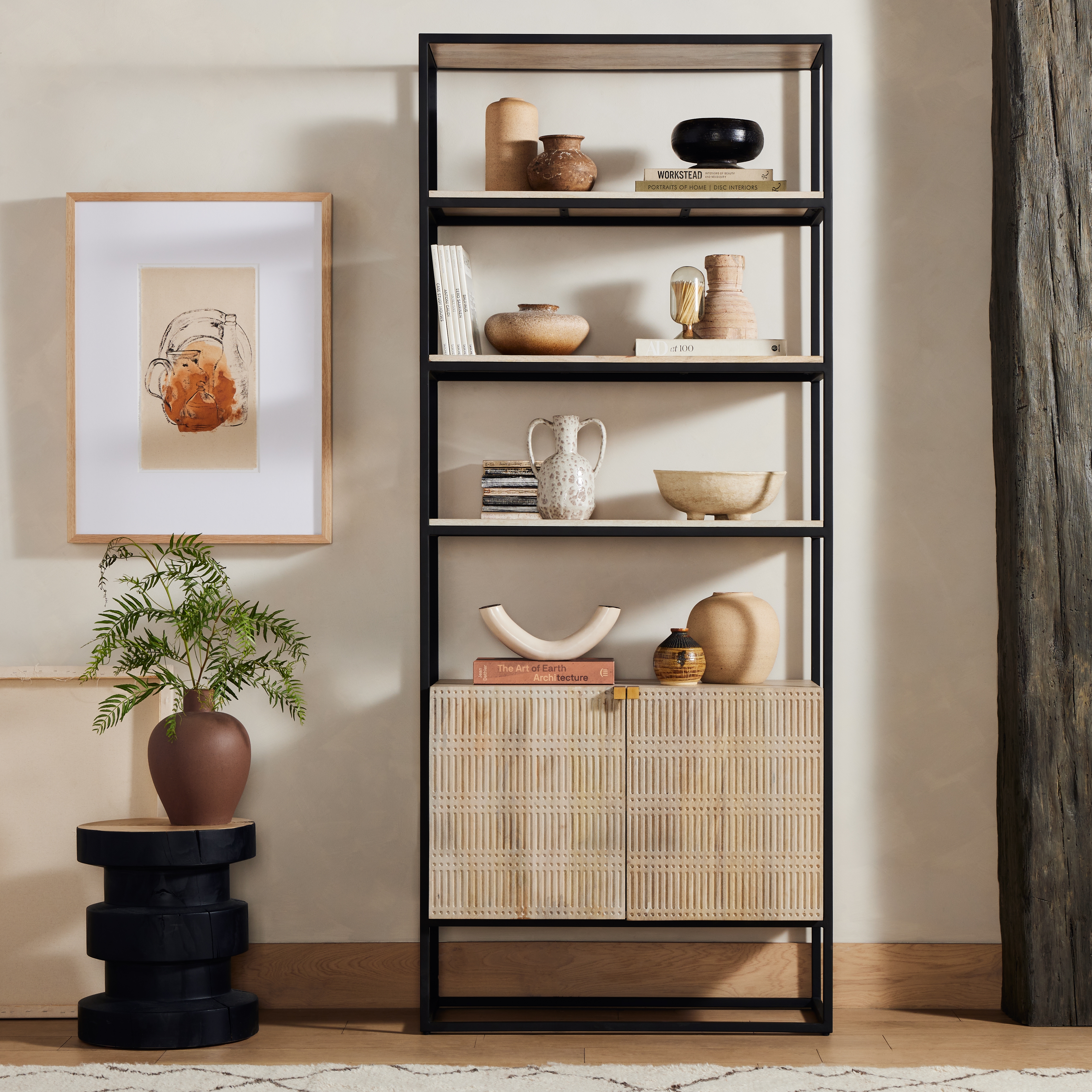Kelby Bookcase - Gunmetal - Image 11