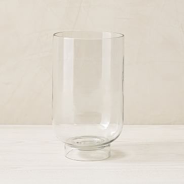 Foundations Glass Large Vase, Clear, Glass, 12" - Image 2