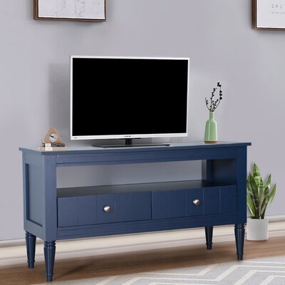 40 Inch Tv Stand Media Console Table With Wood Storage Cabinet And Drawers, Modern Entertainment Center For Flat Screen Tv, Gaming Consoles In Living Room, Entertainment Room - Image 0