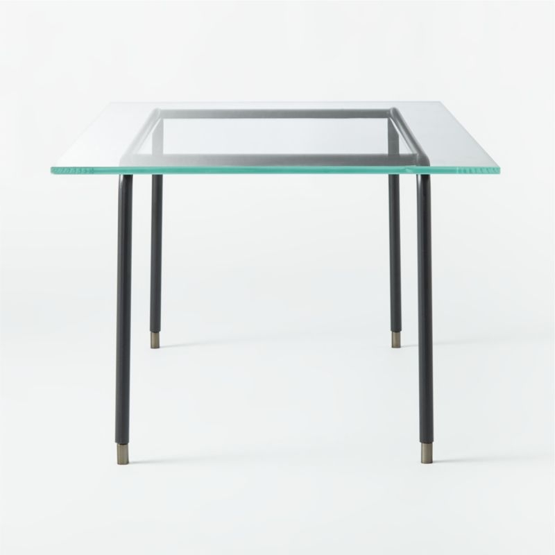 Cane Glass Coffee Table - Image 4