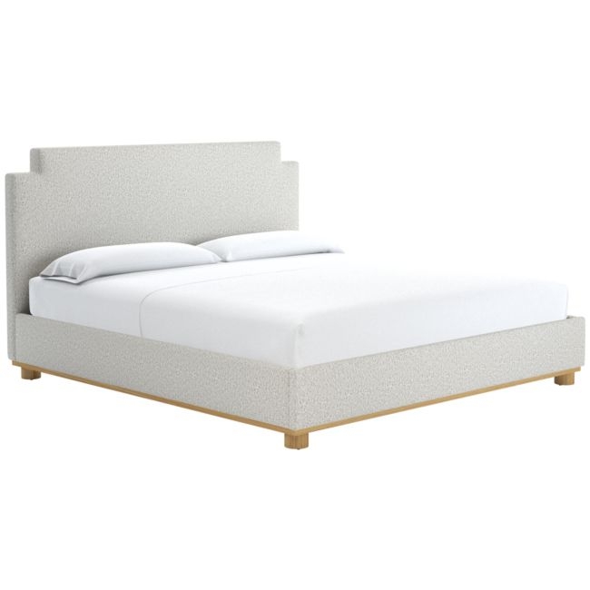 Plaza King Bed Bloce Grey - Image 0
