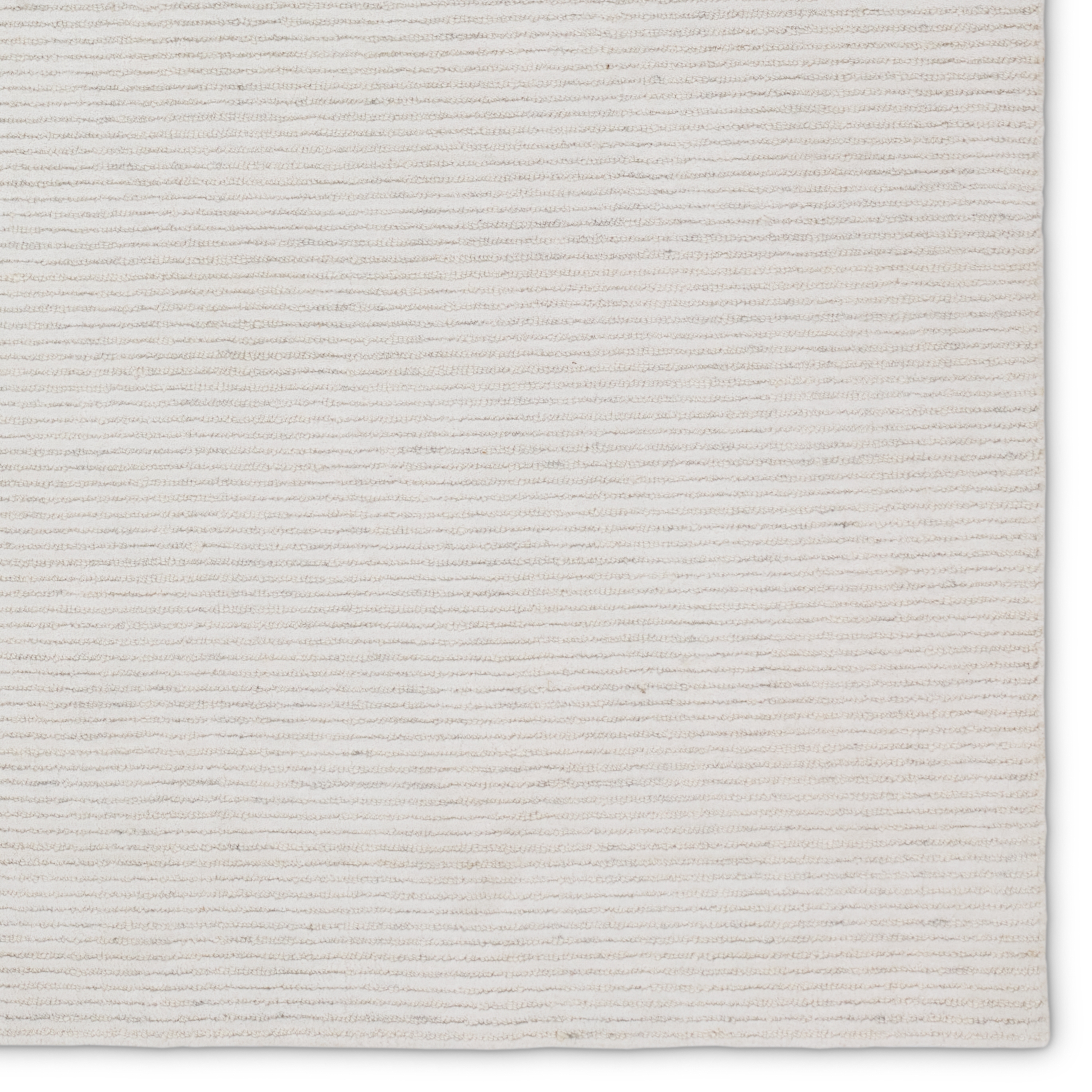 Mona Handmade Indoor/Outdoor Solid Ivory Area Rug (5'X8') - Image 3