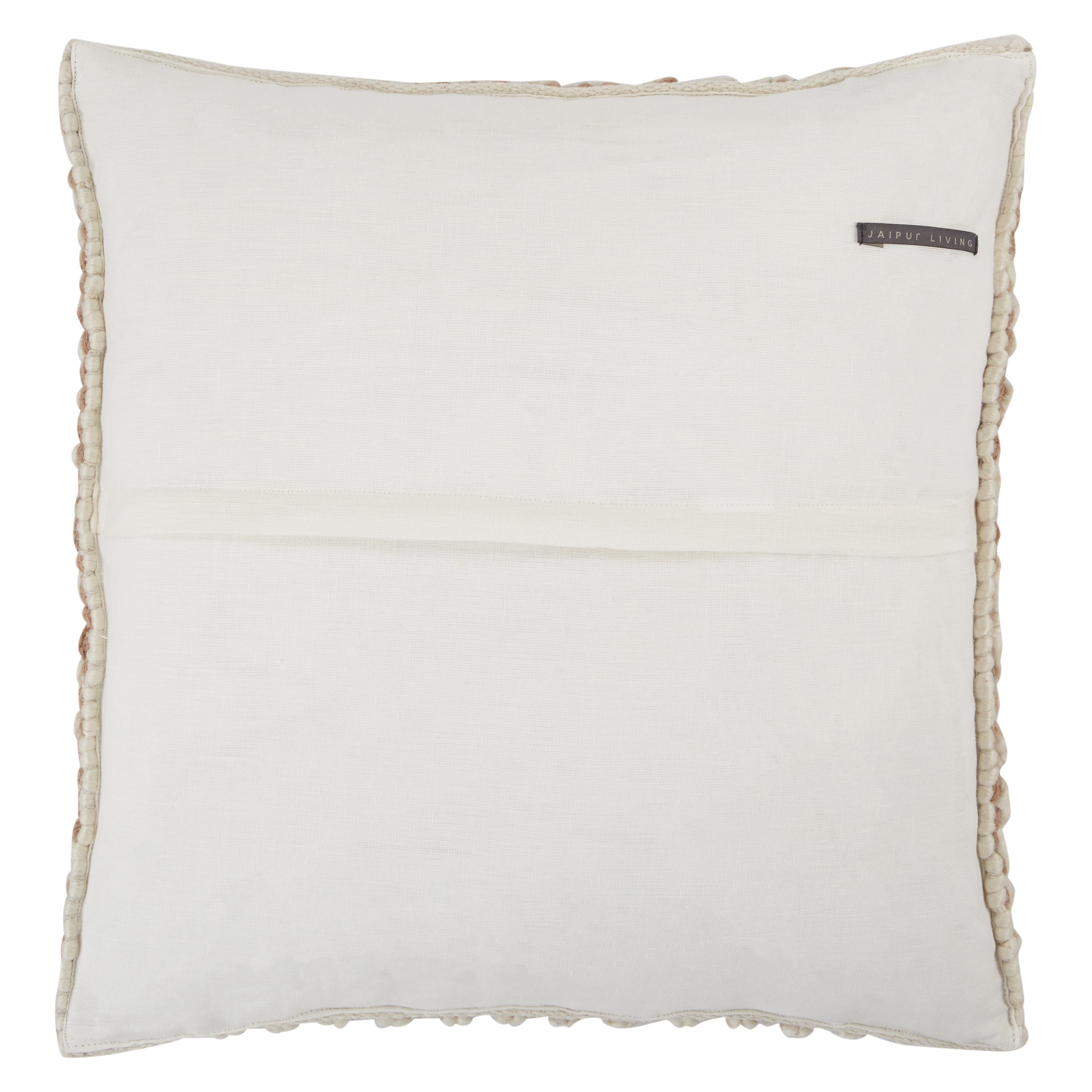 Design (US) Tan 22"X22" Pillow - Tan Ivory - Image 1