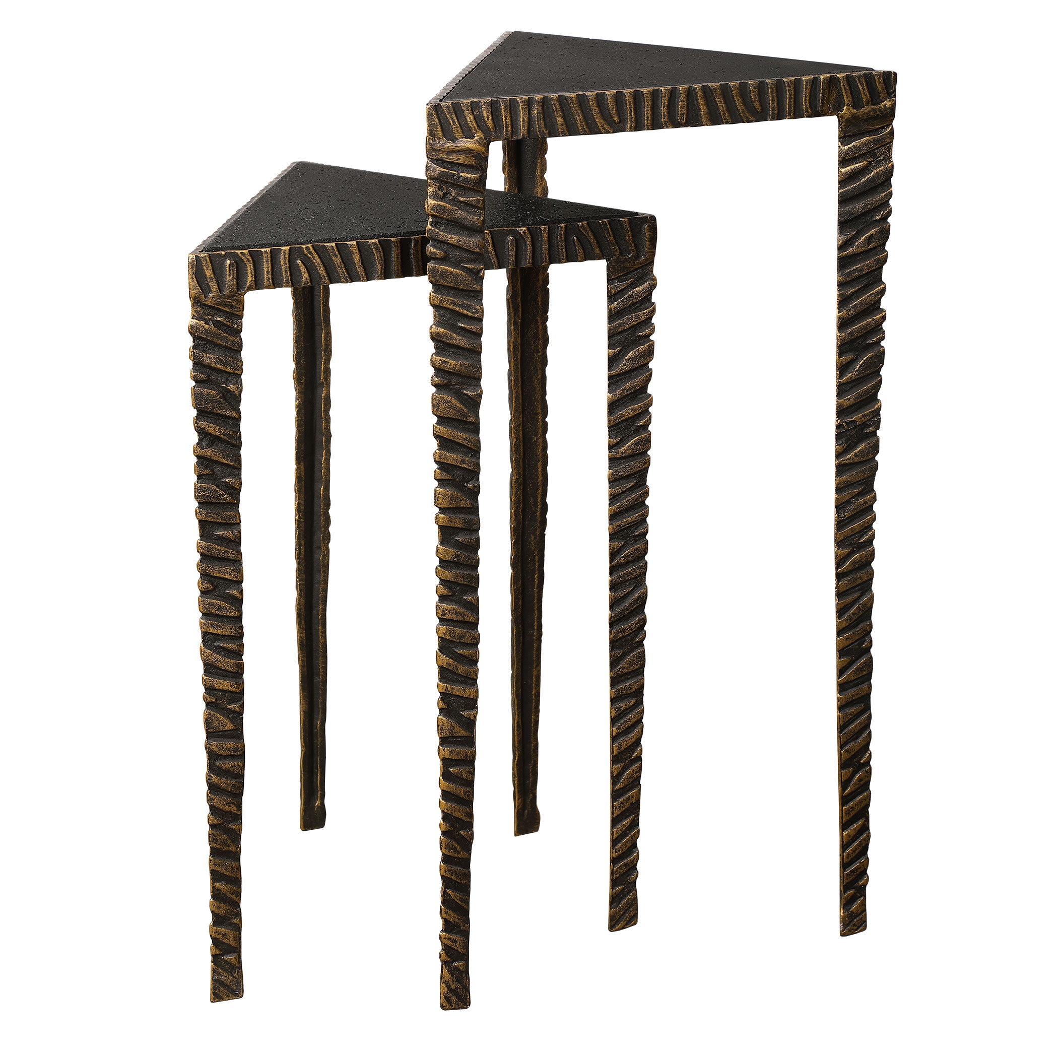 Samiria Triangular Accent Tables, S/2 - Image 2