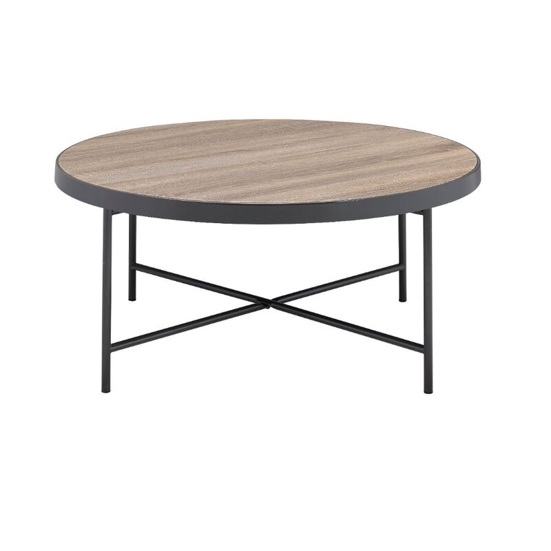 Breven Cross Legs Coffee Table - Image 1