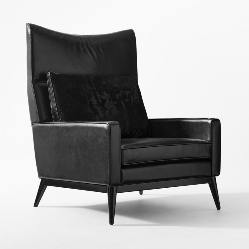 Embassy Black Lounge Chair Model 314 - Image 3