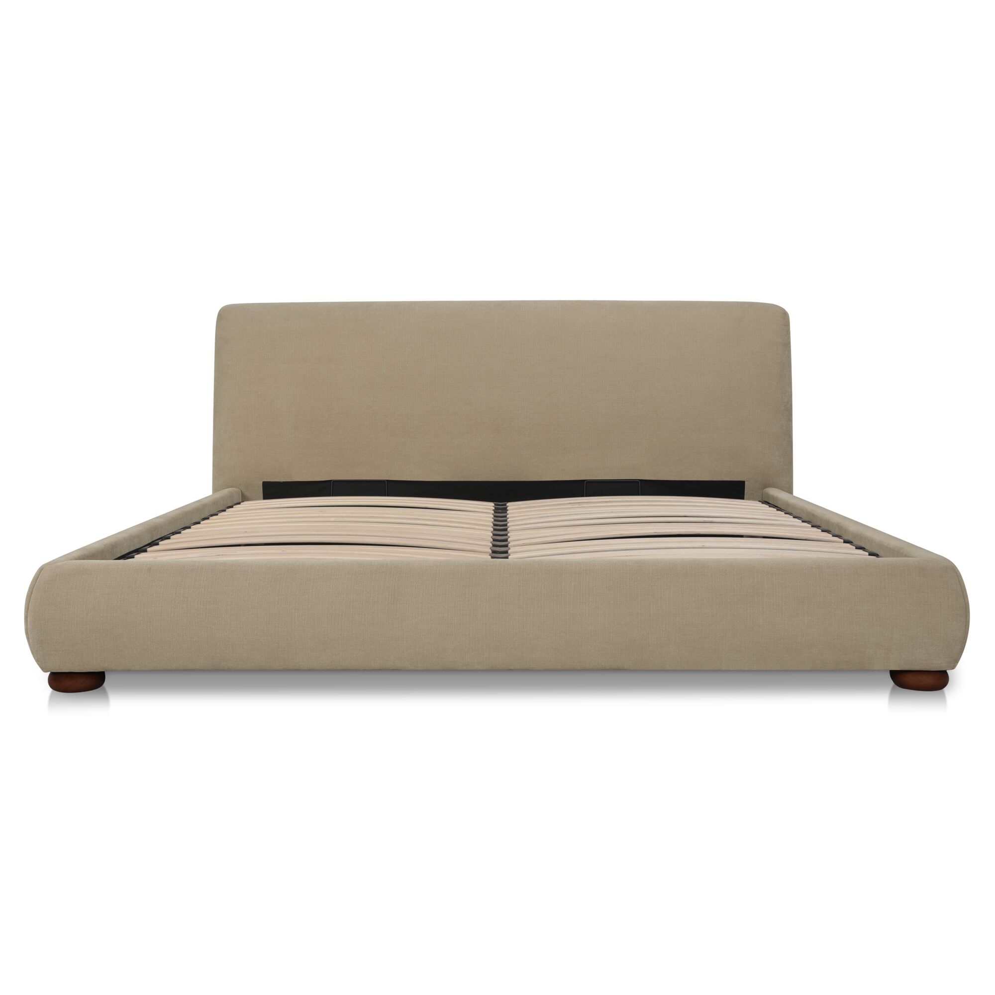Beau King Storage Bed Warm Beige - Image 3
