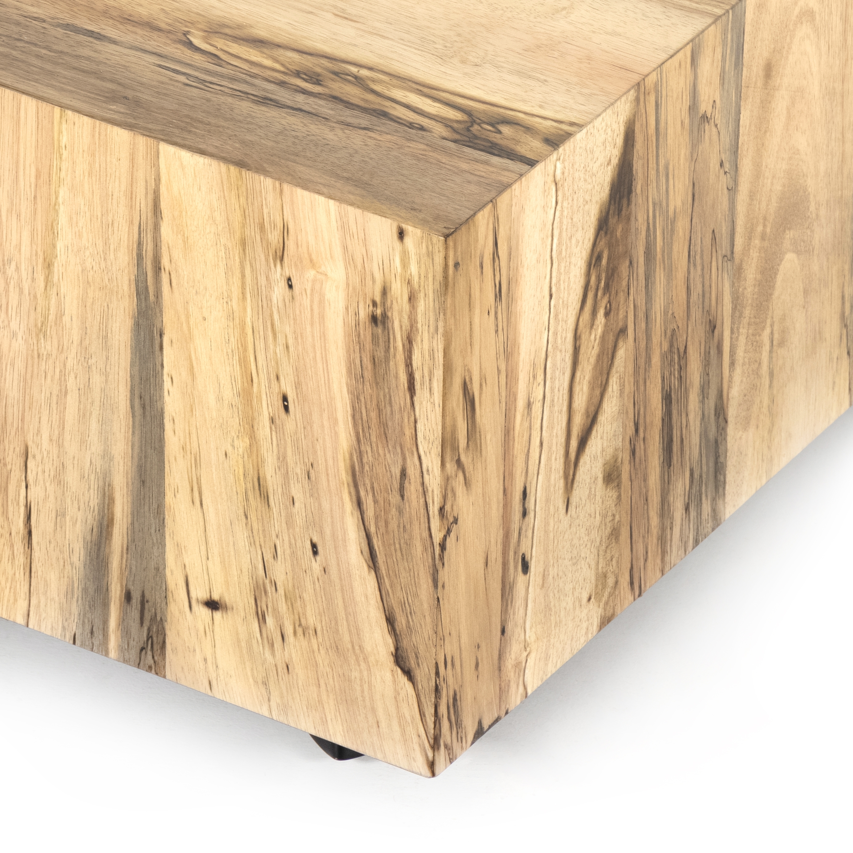 Hudson Rectangle Coffee Table - Spalted Primavera - Image 8