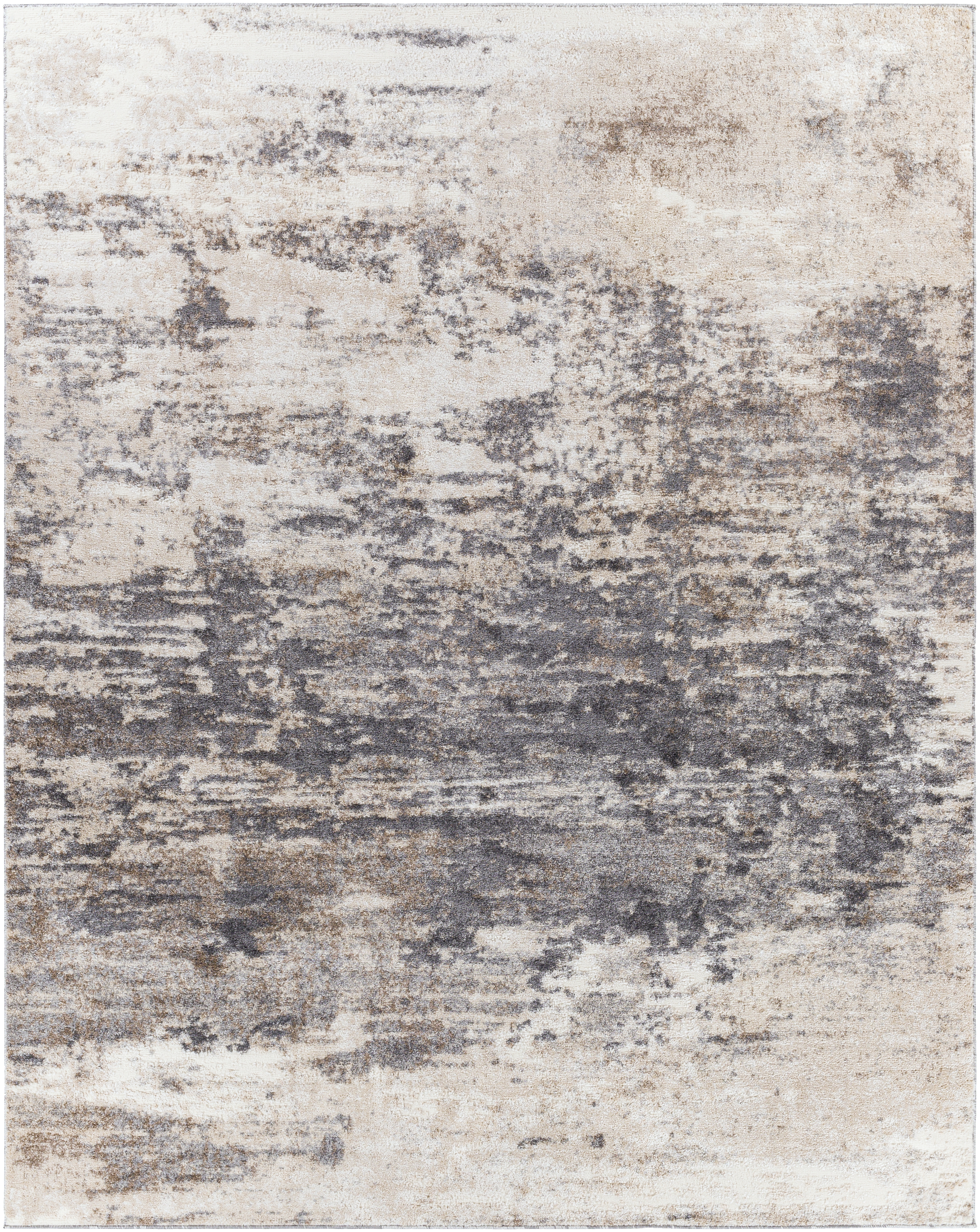 Andorra Beige Indoor 7'10" x 10' Machine Woven Rug - Image 0