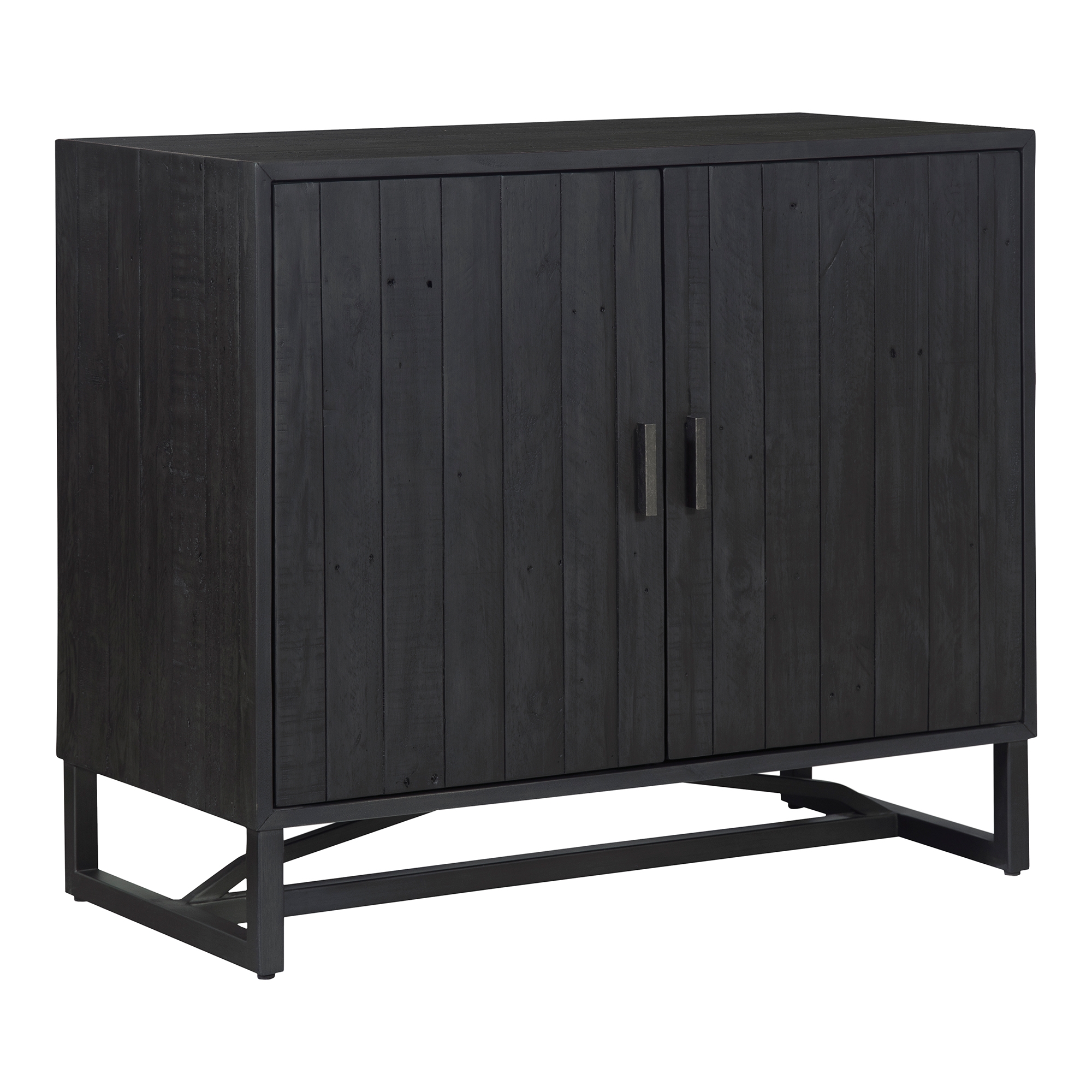 Sierra 2 Door Cabinet Black - Image 1
