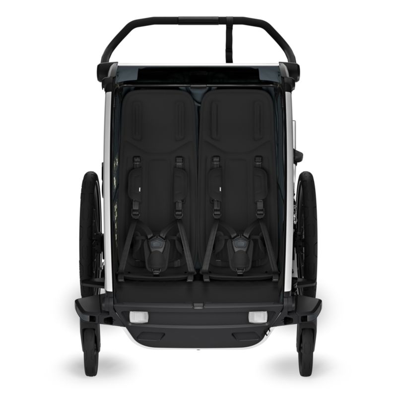 Thule Chariot Cross 2 Dark Slate Double Multisport Bike Trailer - Image 4