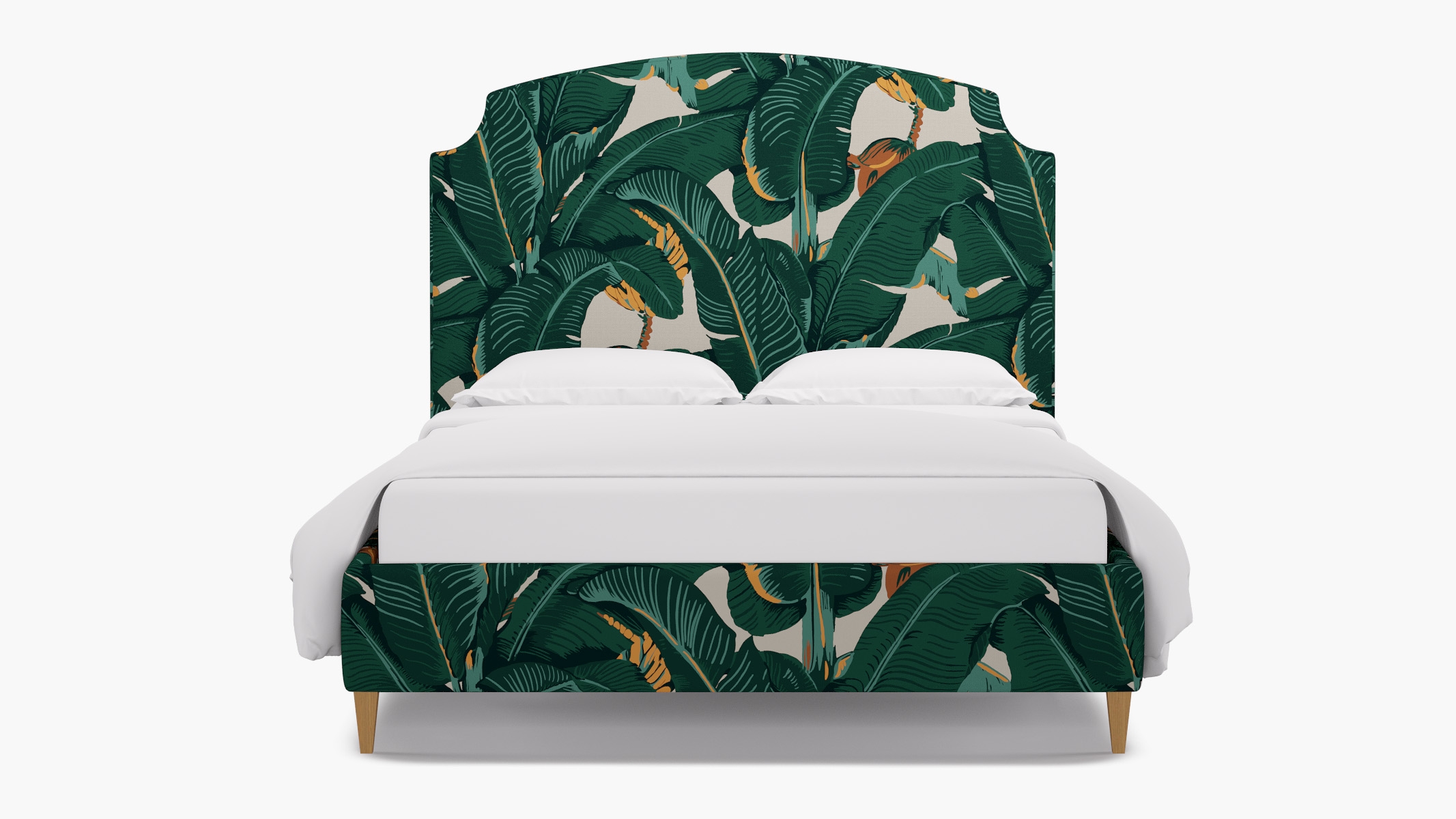 Cove Bed, Martinique®®, Natural Square Tapered Leg, King - Image 0