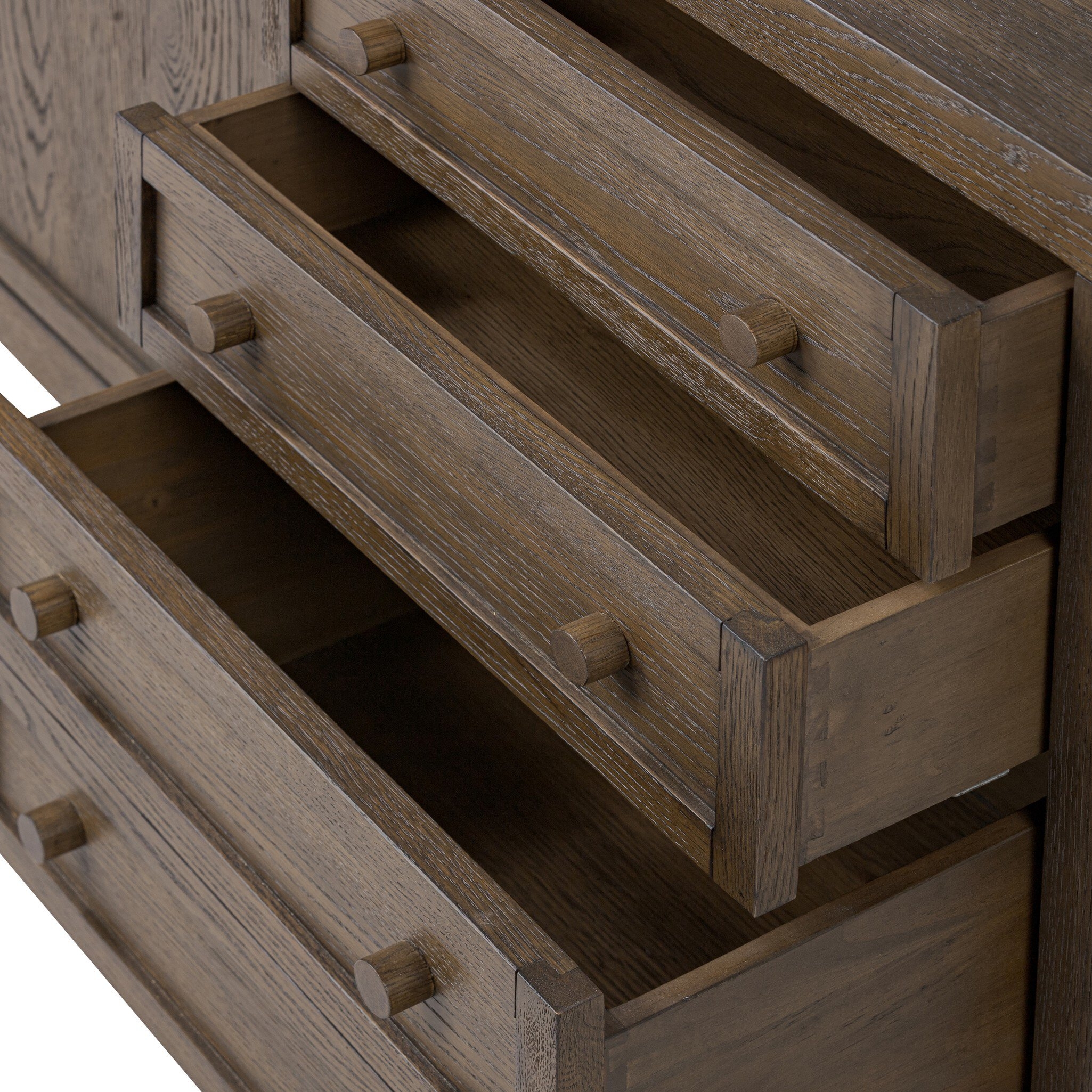 Miko Media Console - Fawn Oak Veneer - Image 12