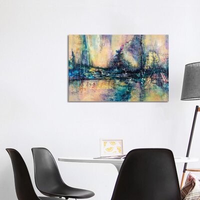 Aurora Lake by - Wrapped Canvas - Image 0