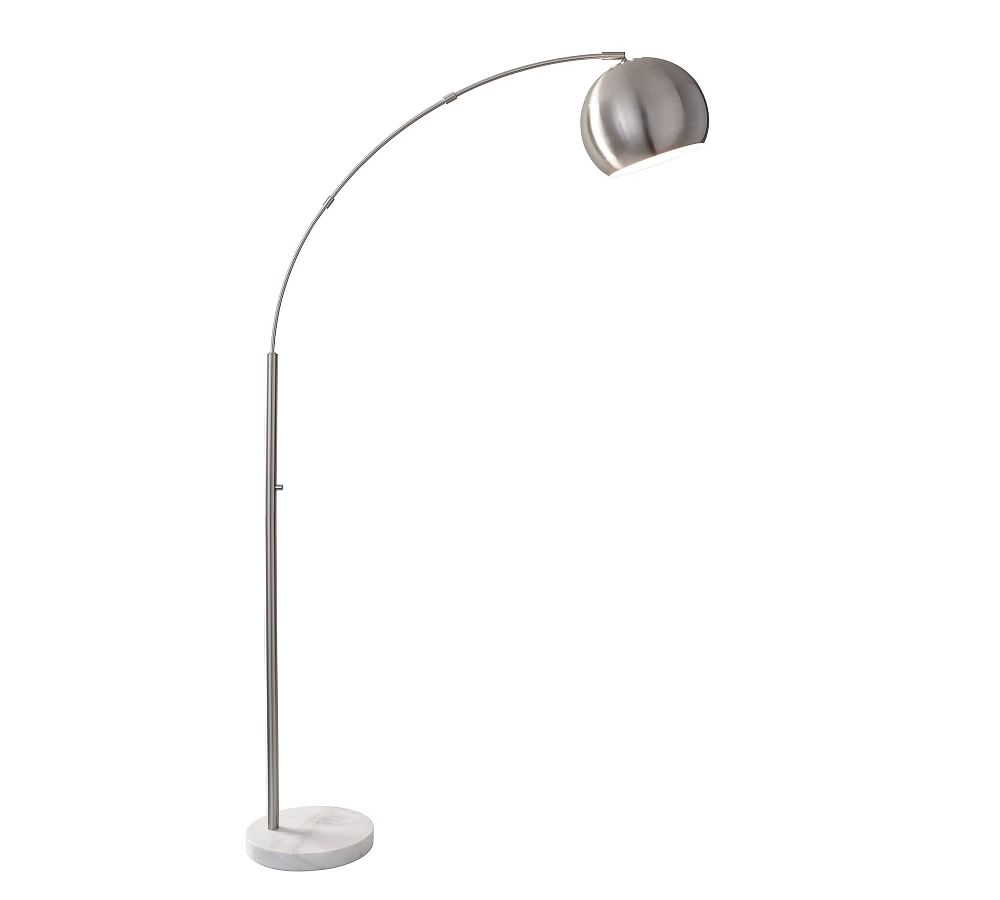 Nella Arc Sectional Floor Lamp, Steel - Image 0