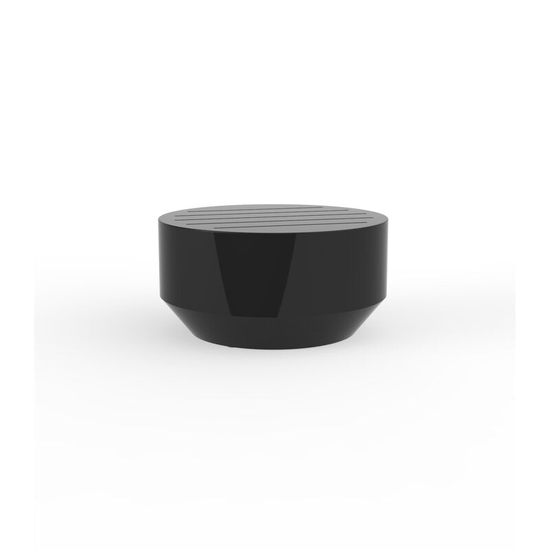 Vondom Vela Plastic Coffee Table Color: Black, Table Size: 23.5" Diameter x 11.75" H - Image 0