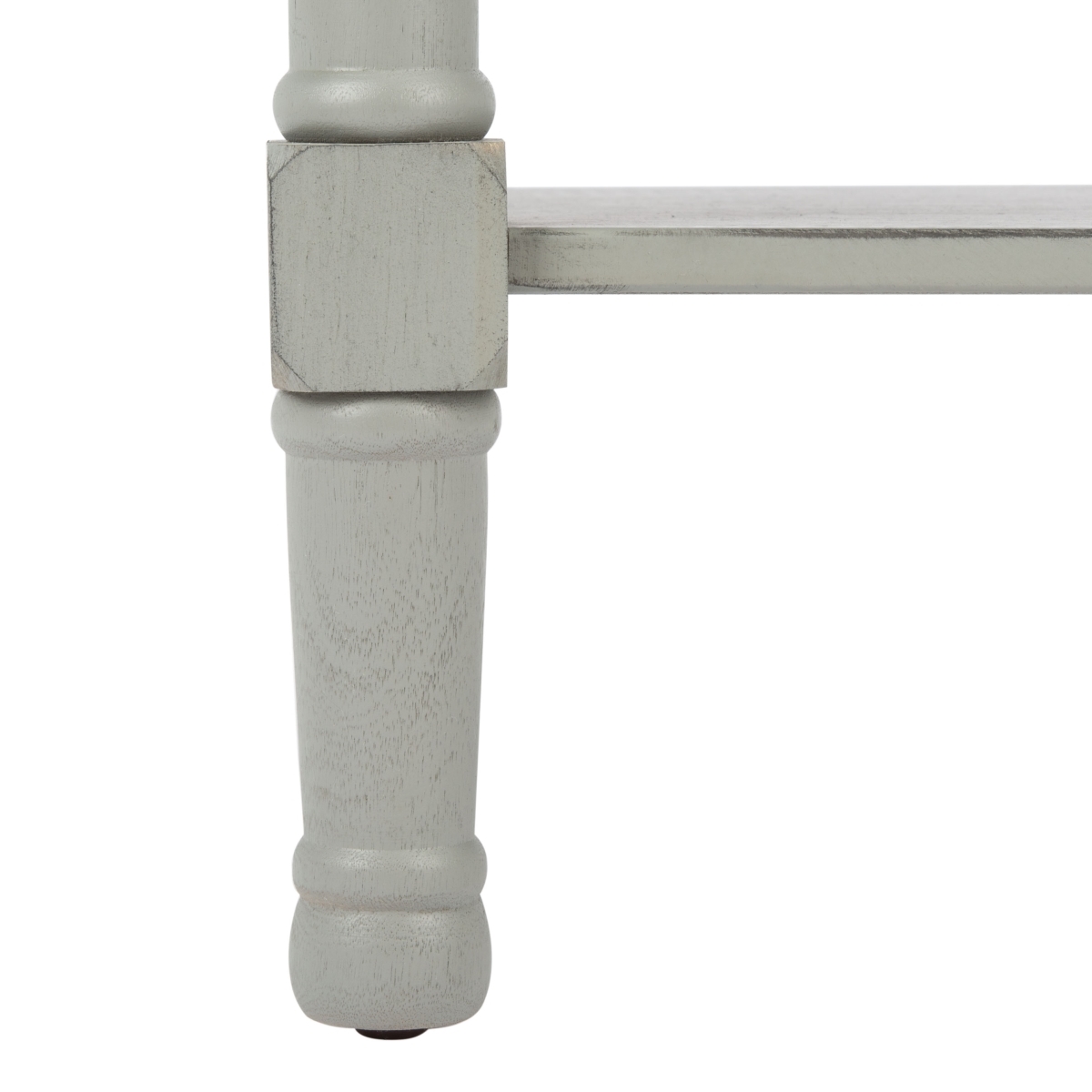 Halton 1 Drawer Accent Table - Distressed / Grey - Safavieh - Image 4