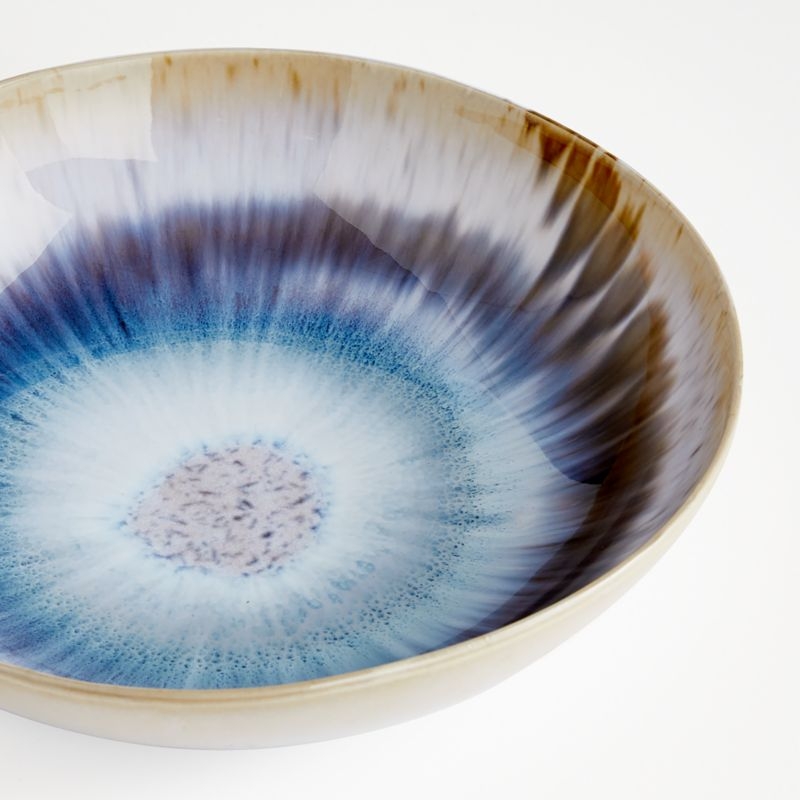 Julo Blue and White Serving Bowl - Image 1