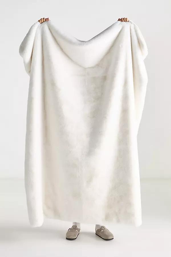 The Sophie Faux Fur Throw Blanket - Image 0
