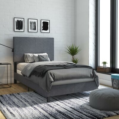 Mendez Upholstered Panel Standard Bed - Image 0