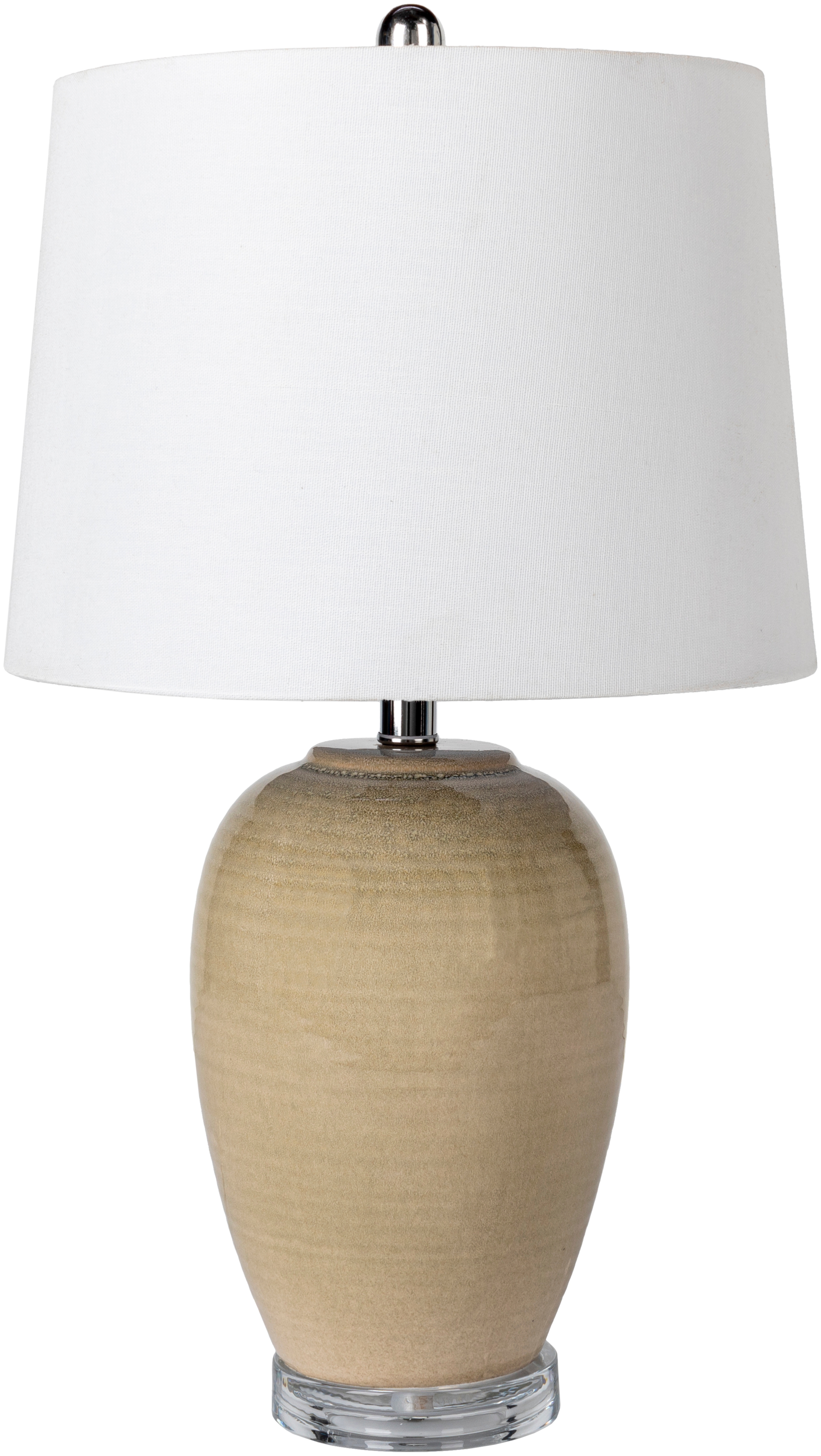 Livabliss Vera Yellow Antiqued 25"H x 13"W x 12"D Accent Table Lamp - Image 0