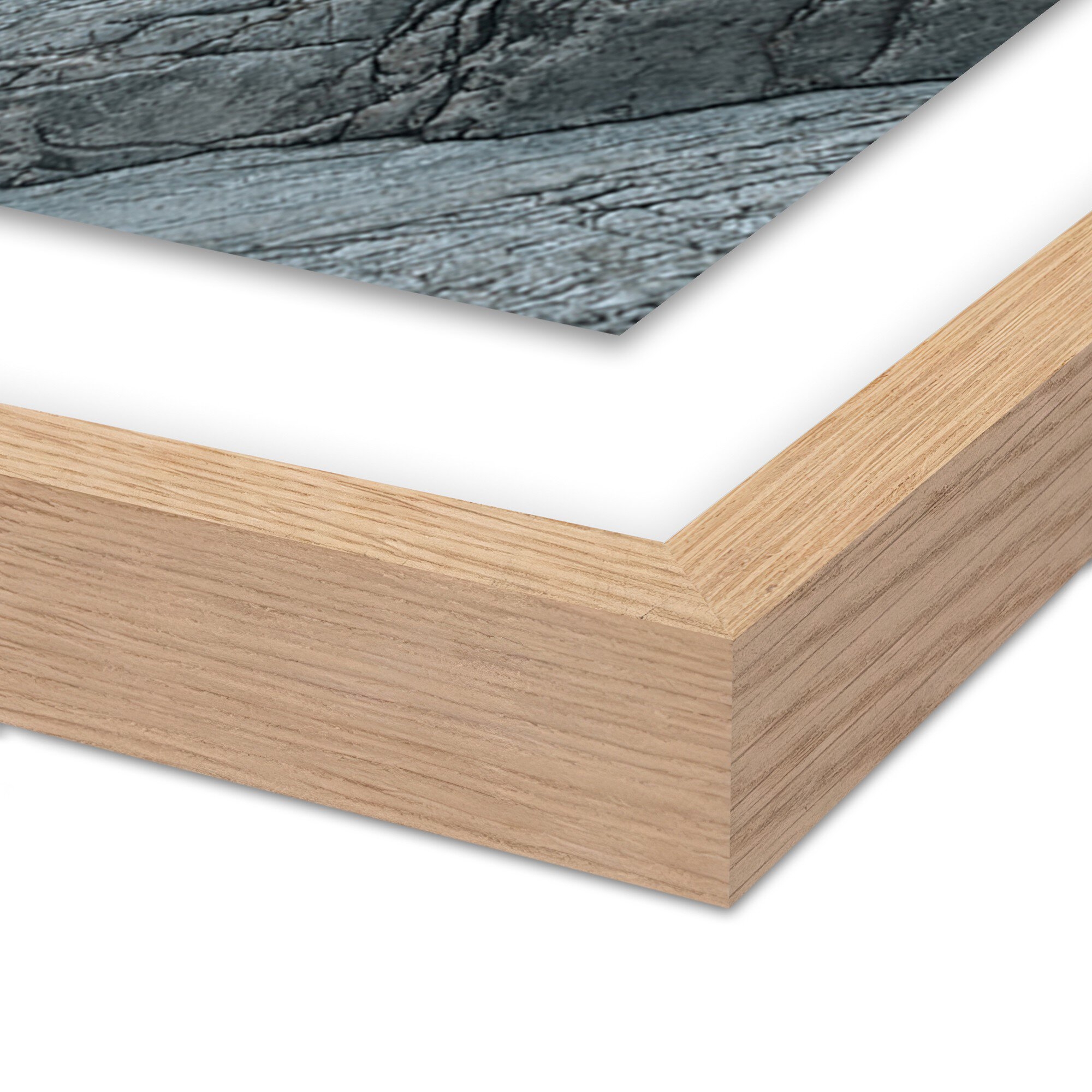 Dry Land II by Mandy Steinback - Vertical Grain 2.5 White Oak - Image 1