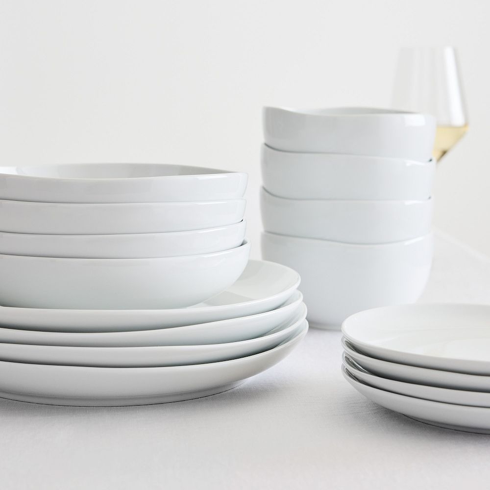 Organic Dinnerware Dinnerware BOM White Set of 16 - Image 1