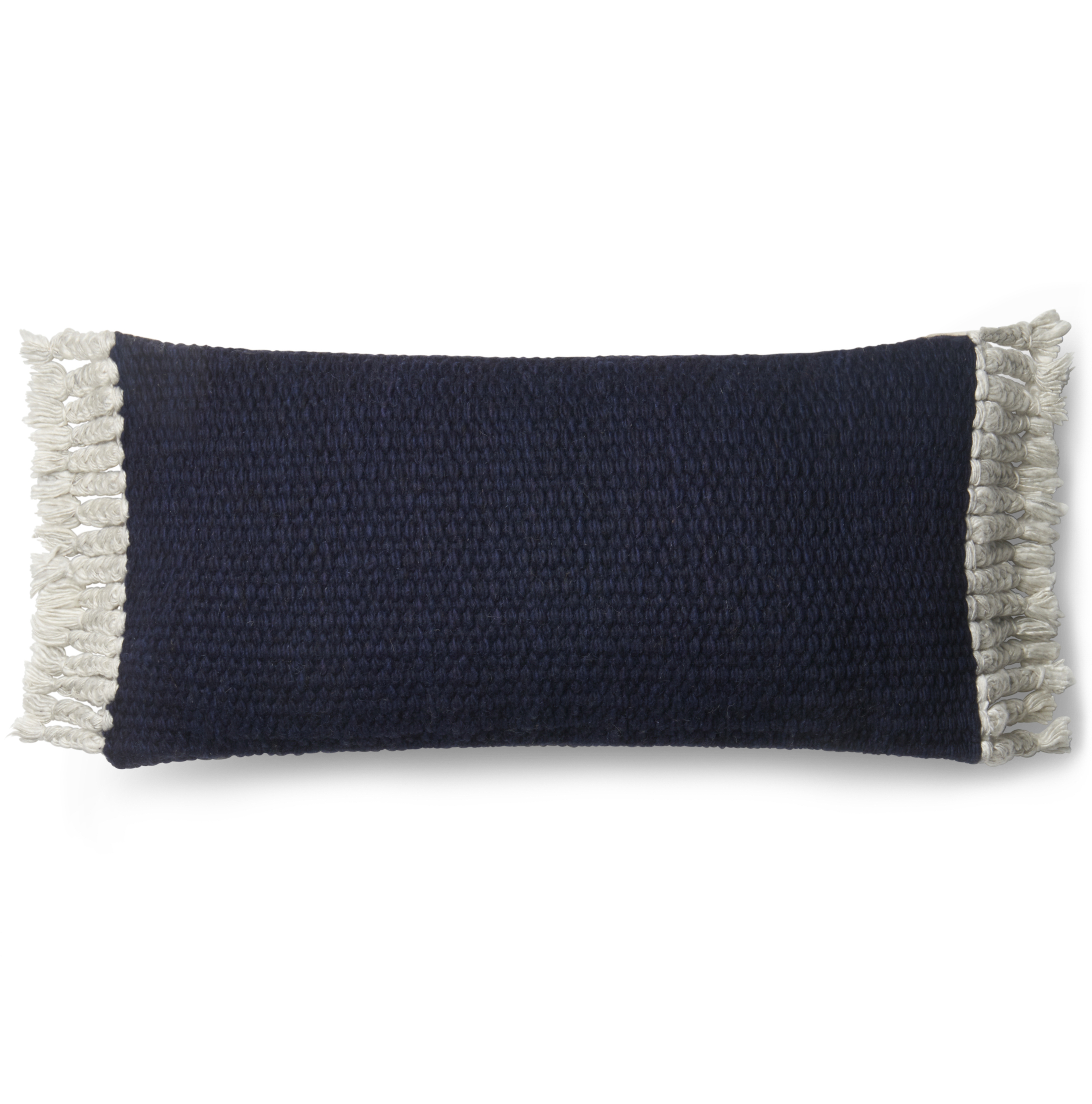 Loloi PILLOWS P0615 Navy 12" x 27" Cover Only - Image 0