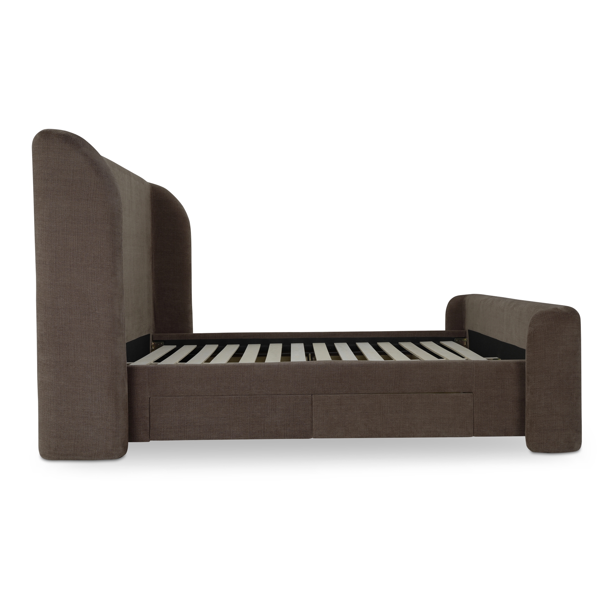 Sophia King Storage Bed Brown - Image 5