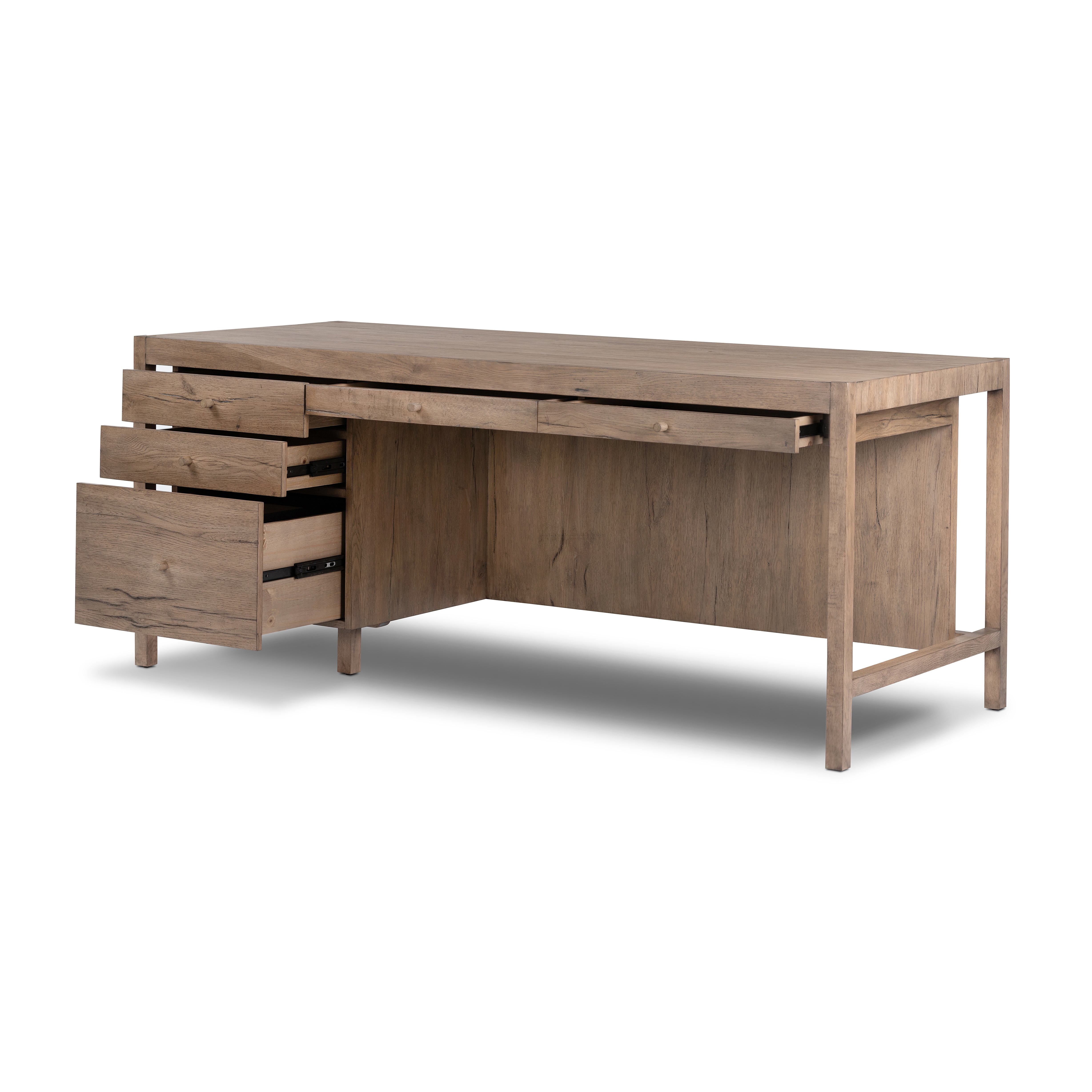 Suspension Desk-Grey Oak - Image 4