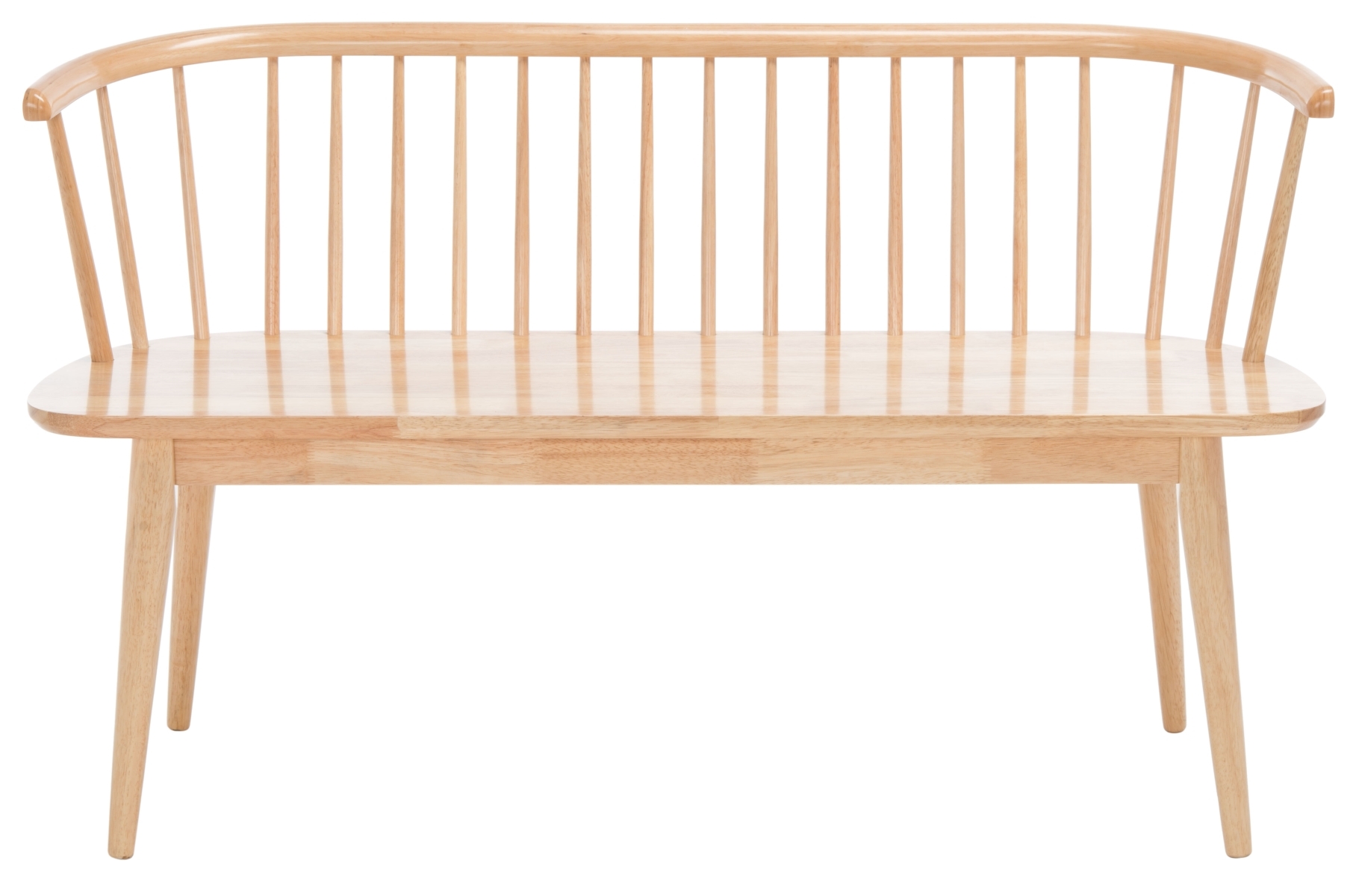 Blanchard Spindle Bench - Natural - Safavieh - Image 0