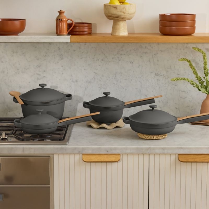Our Place Charcoal 13-Piece Cookware Set - Image 7