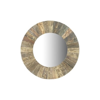 Elwell Decorative Slat Accent Mirror - Image 0