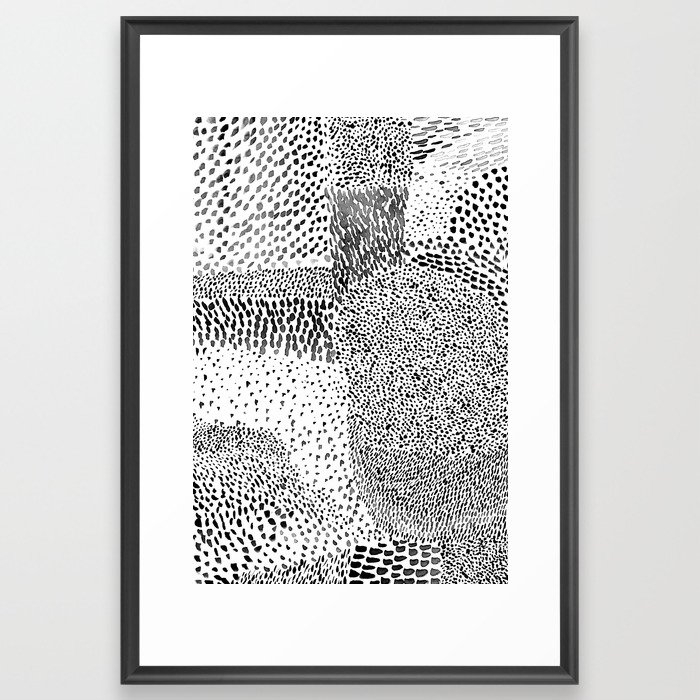 Graphic 82 Framed Art Print by Georgiana Paraschiv - Scoop Black - Large 24" x 36"-26x38 - Image 0