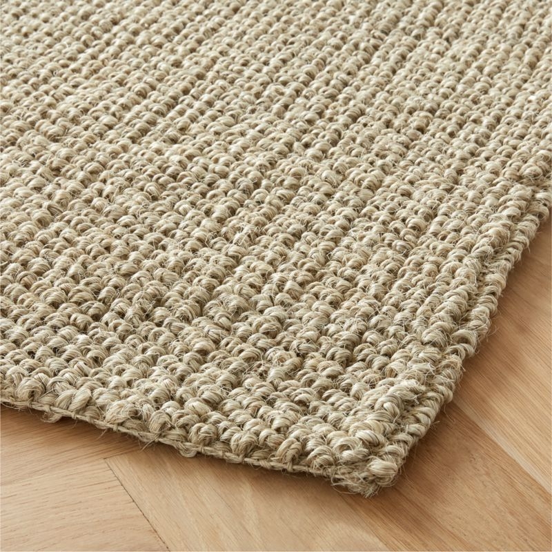 Sisal Handwoven Natural Area Rug 6'x9' - Image 1