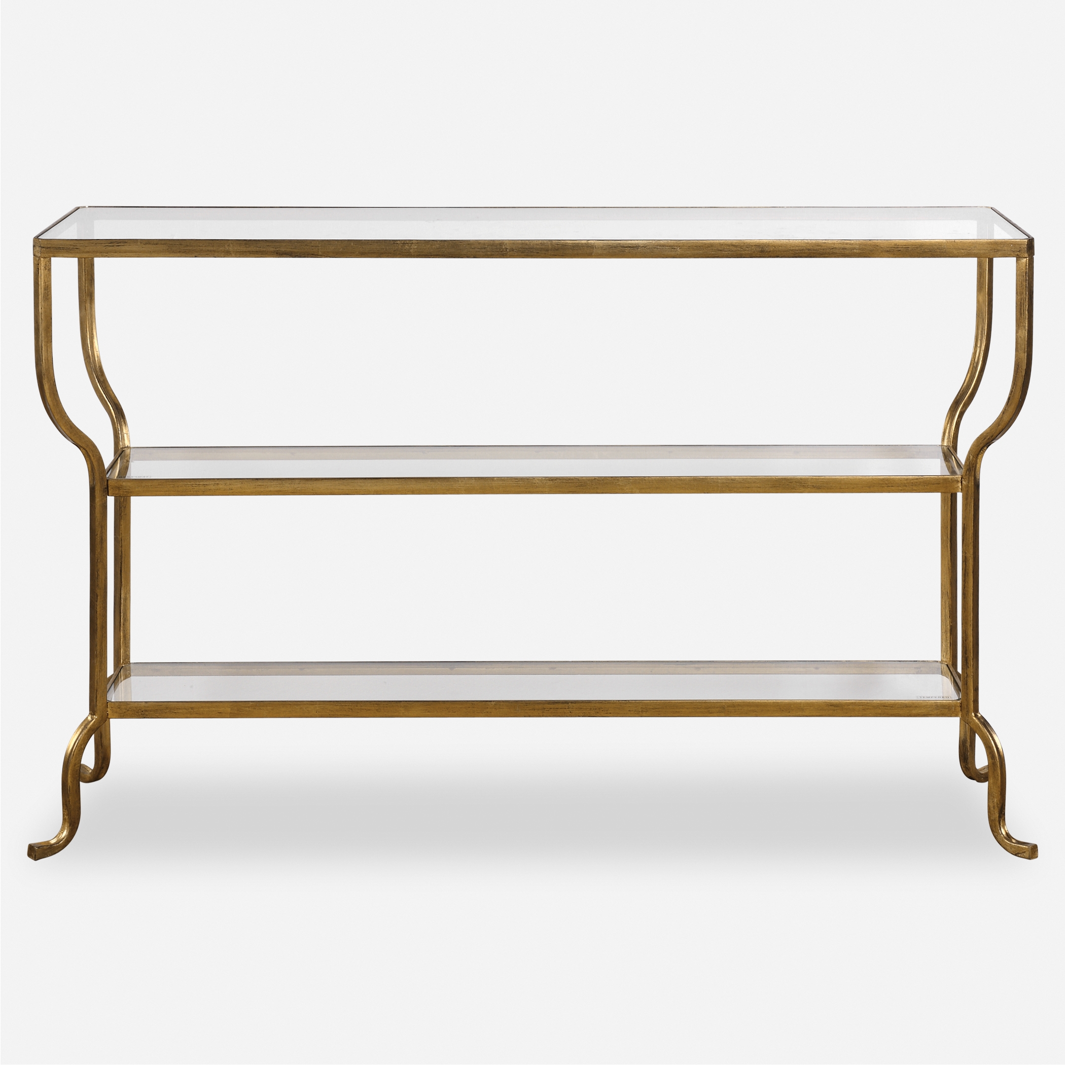 Deline Gold Console Table - Image 0