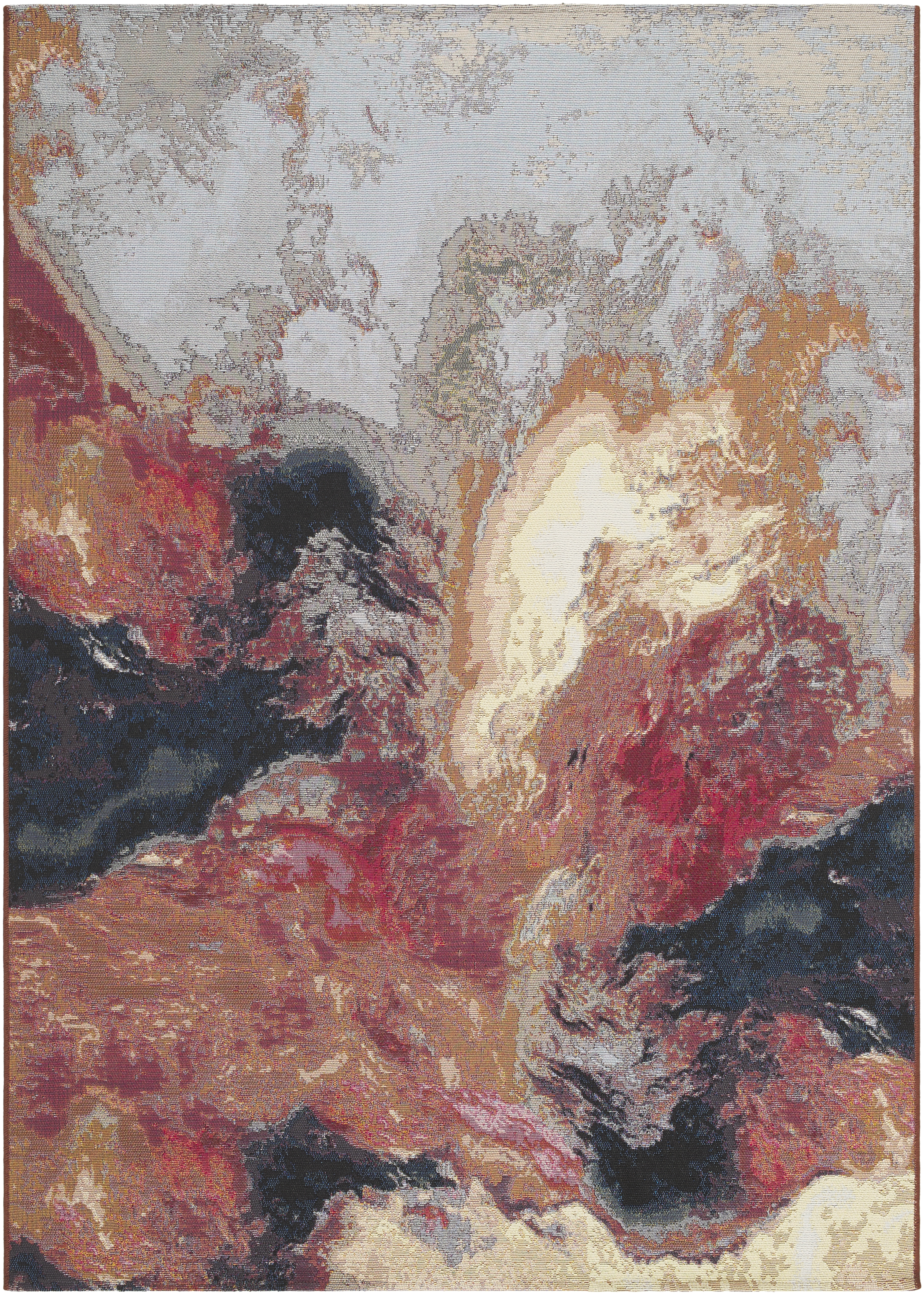 Warsaw  Outdoor 5'3" x 7'1" Machine Woven Rug - Image 0