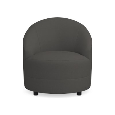 Capri Occasional Chair, Performance Linen Blend, Graphite - Image 0