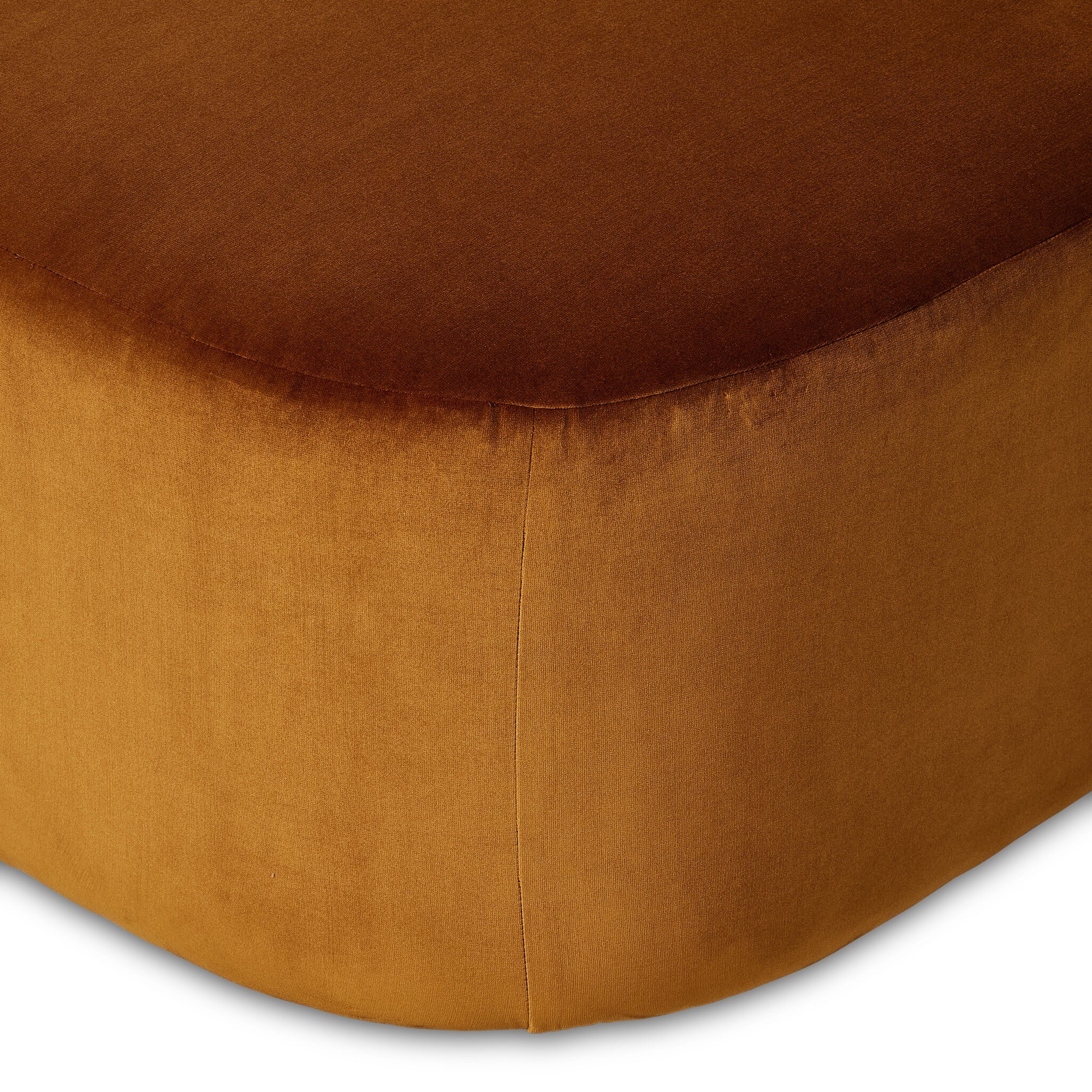 Farrah Chaise Lounge - Ingram Ochre - Image 10