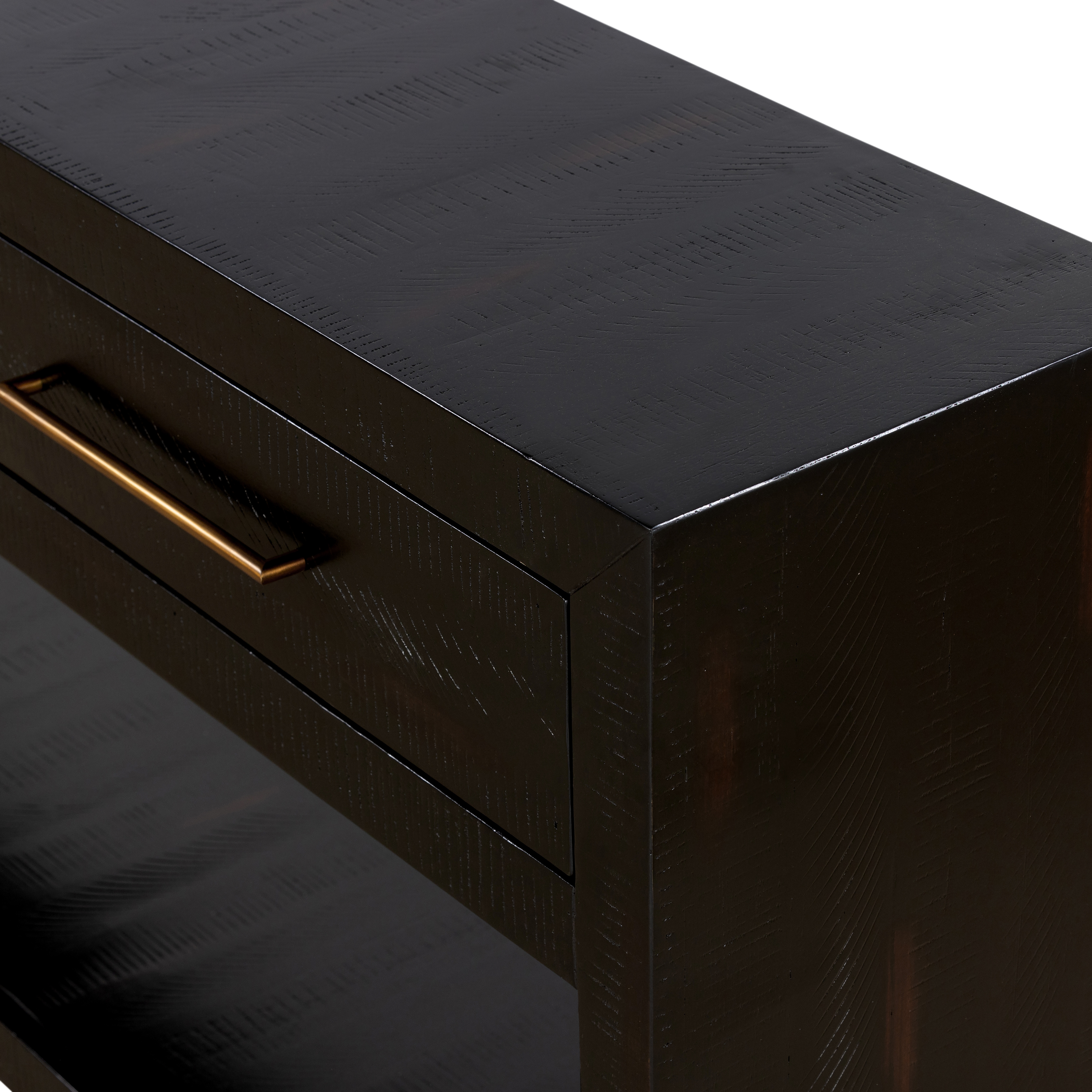 Suki Console Table-Burnished Black - Image 10