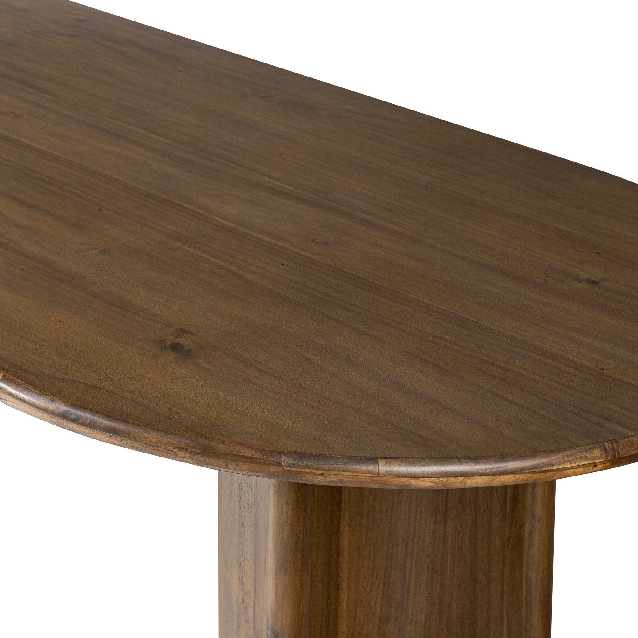 Paden Dining Table - Seasoned Brown Acacia - Image 5