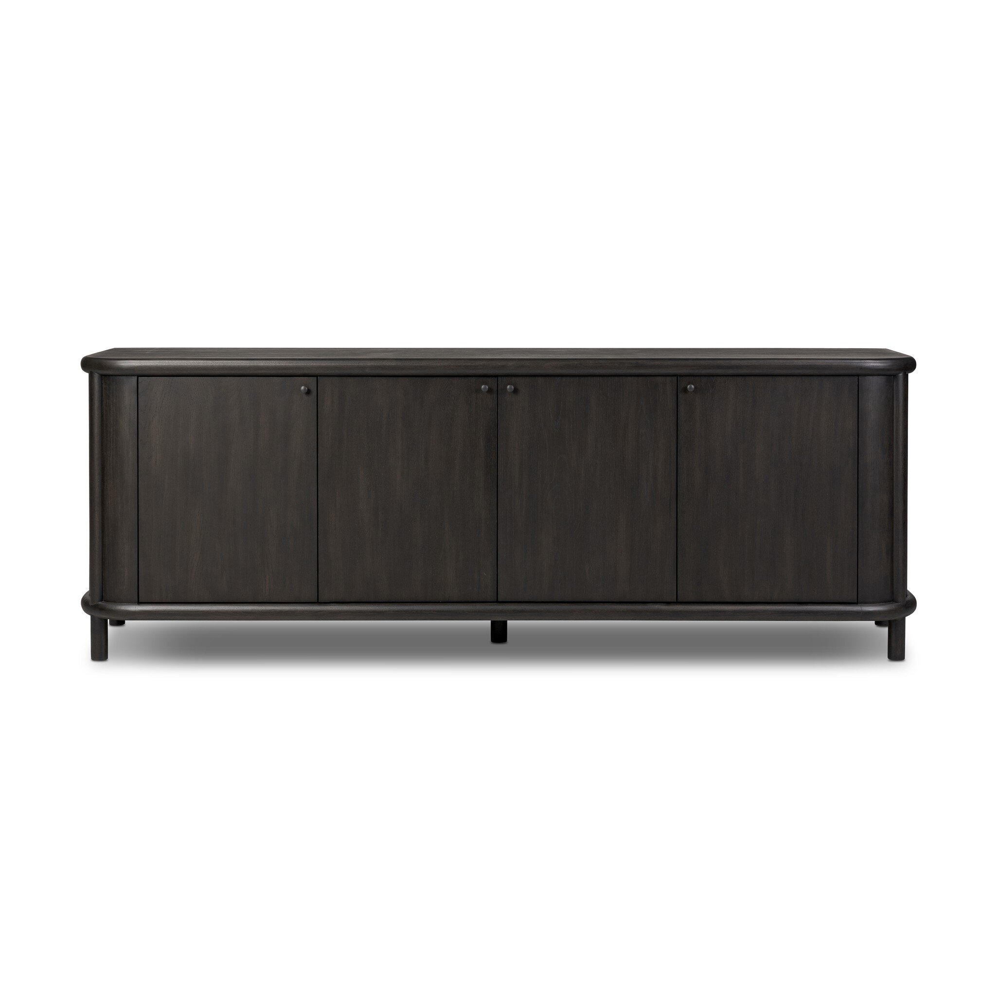 Florent Sideboard - Smoked Black Solid - Image 0