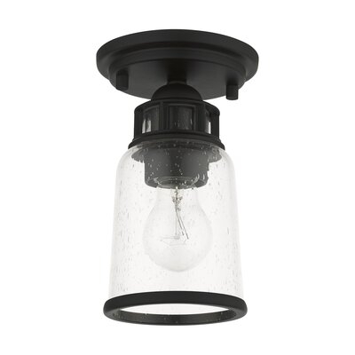 1 - Light 5.125'' Simple Bell Flush Mount - Image 0