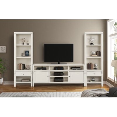 Leota Solid Wood Entertainment Center for TVs up to 75" - Image 0