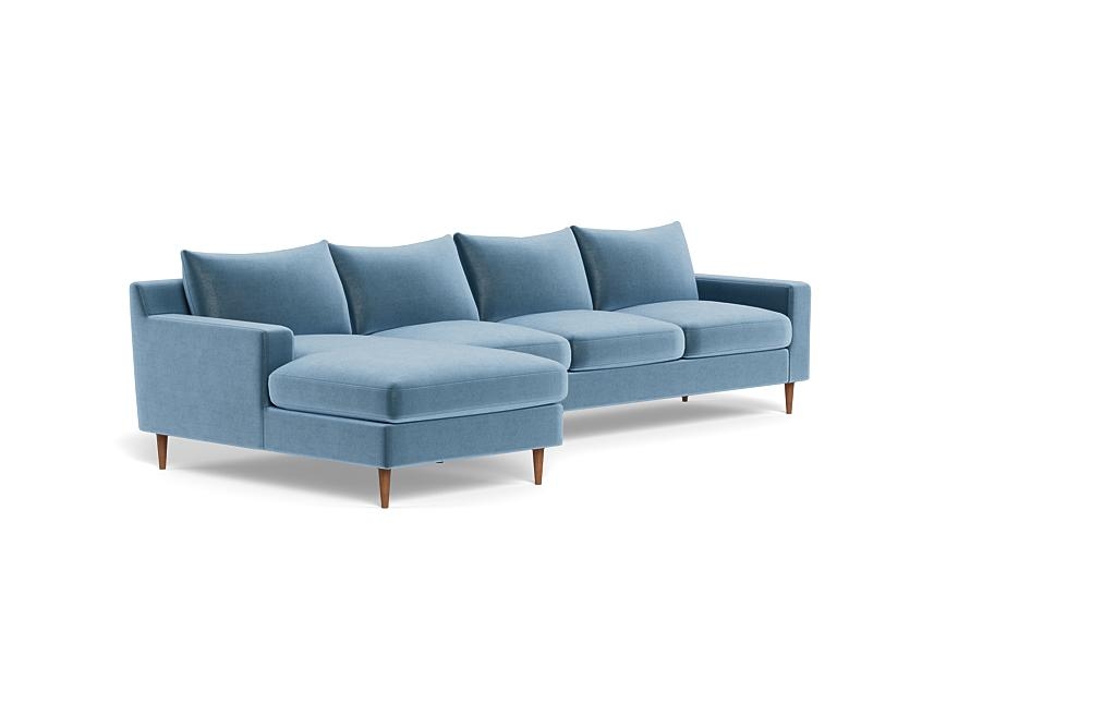 Sloan 4-Seat Left Chaise Sectional - Image 1