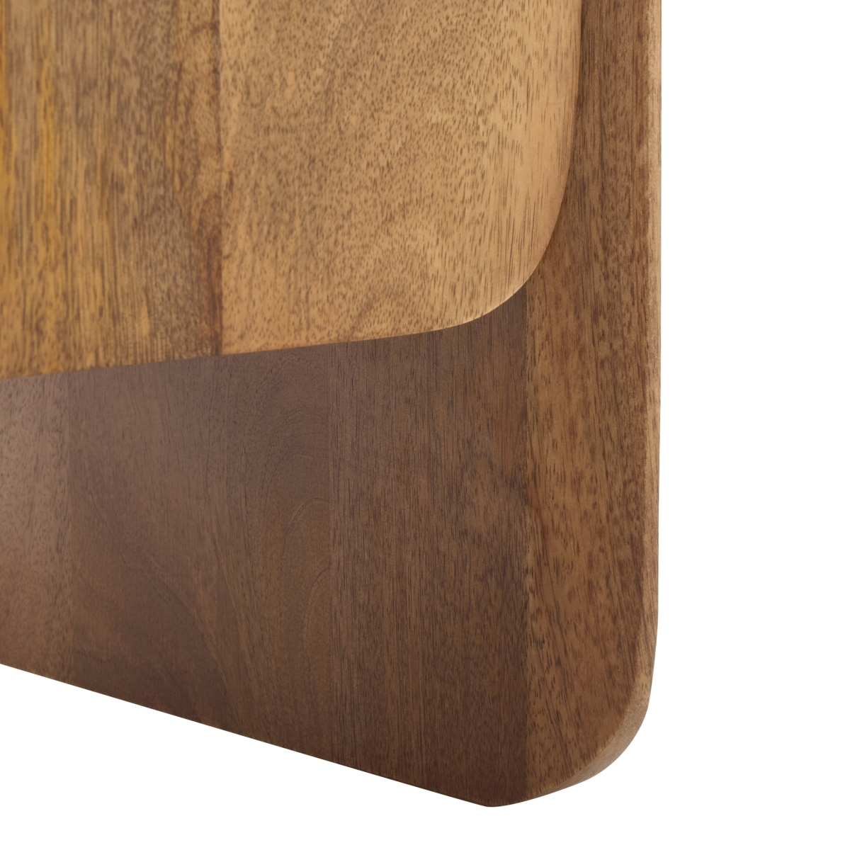 Grigorio 3 Door Wood Sideboard - Brown - Image 2